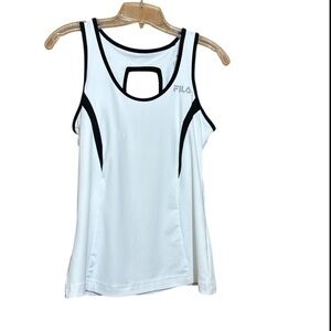 Fila sport white athlete tank size medium